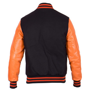 Personalizado bordado Varsity Vintage chaqueta de los hombres de moda chaqueta de tamaño regular de los hombres CollegeBaseballjacket para los hombres DDP Envío - Product Image 6