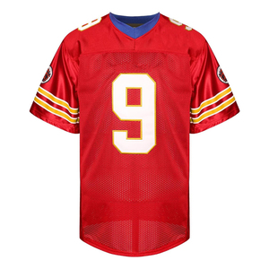 Uniforme de logotipo personalizado transpirable de alta calidad 100% poliéster personalizado American United Football Flag Football Jerseys de fútbol - Product Image 2