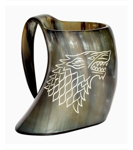 Chope en corne utilisée pour les hôtels et les soirées de bière - Product Image 1