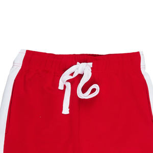 Último diseño personalizado Casual verano hombres pantalones cortos conjunto servicio OEM personalizado su propio estilo de secado rápido poliéster/algodón - Product Image 4