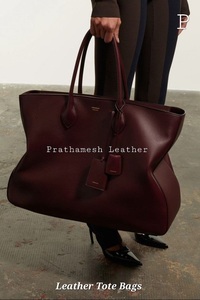 2025 Tote de cuero grande de tendencia para viajes de trabajo esencial espacioso elegante varios colores duradero elegante diseñador bolsos de mano grandes - Product Image 3