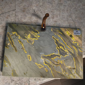 Losas de Ónix Blanco Artificial Pulido Translúcido, Ecológicas y Duraderas, con Garantía de 5 Años, para Fachadas de Edificios, Granito Moderno para Villas - Product Image 1