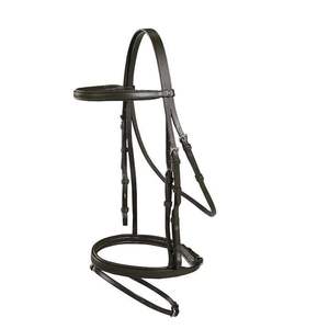 Lenging à l'aide d'une bride, brun roulé Bridle avec brevet Noseband - Product Image 2