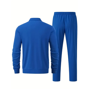 ชุดวอร์มไซส์ใหญ่ชุดวอร์มมีฮู้ดแบบรูดซิปสำหรับผู้ชายชุดวอร์มชุดวอร์มพิมพ์ลายโลโก้ออกแบบได้ตามต้องการ - Product Image 3