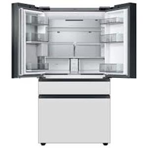 Nuevo Refrigerador de 4 Puertas Francesas de Alta Gama para Año Nuevo (29 Cu. pies) Ft.) con Family Hub en vidrio blanco original - Product Image 1