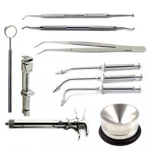 Kit de Instrumentos para Restauración de Amalgama Dental, Excavador, Herramientas de Composite Restaurativo, Instrumental Quirúrgico Oral Metálico Manual SURGINEXA CE - Product Image 3