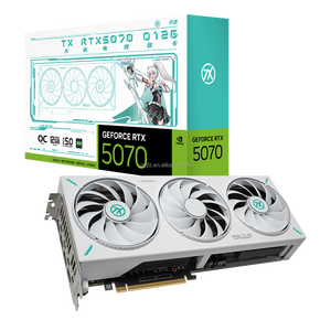 A S U S T X Ge Force R T X 5070 12GB GDDR7 OC RTX5070 Nueva tarjeta de video de escritorio para juegos GPU con ventilador Cooler R T X 5070 Blanco - Product Image 1