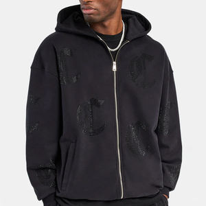 Chándal de diamantes de imitación de gran tamaño para hombre de calidad superior - Product Image 4