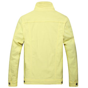 Chaquetas Vaqueras Vintage con Logotipo Personalizado al por Mayor, Color Negro, Botones, Algodón, Ropa Urbana, Nueva Llegada para Hombre - Product Image 6