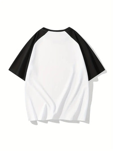 Venta al por mayor 2024 mejor venta de los hombres 100% camisetas de algodón con manga corta logotipo personalizado patrón sólido gran oferta - Product Image 4