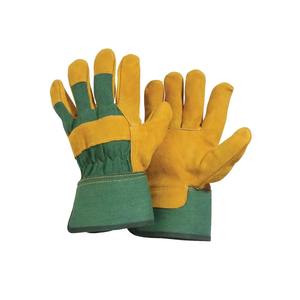Custom Logo Cow Split Leather Working <b>Gloves</b> Working Canadian Rigger <b>Gloves</b> Leather <b>Gloves</b> From Pakistan - Product Image 5
