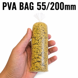 Sacs PVA 55x135mm 55x200mm 50 unités à dissolution rapide pour appâts de pêche, finition de soulagement, matériel de pêche à la carpe, mangeoire - Product Image 5