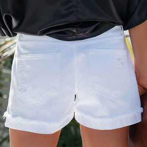 Shorts pour femmes avec logo à la taille, qualité supérieure, OEM personnalisé, haute qualité, fabrication professionnelle, approvisionnement en gros, forte demande - Product Image 2