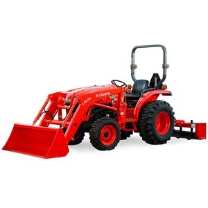 Tracteur à roues 4x4 série L02 L3302 et chargeur LA526 avec souffleuse à neige, moteur 37 CV, à vendre - Product Image 1
