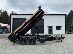 Dump <b>Trailer</b> 7X14 Aluminum/Alloy Full <b>Trailer</b> Hydraulic Dump Tipping 25001-30000kg Max Payload Low Price <b>Farm</b> <b>Trailer</b> - Product Image 3