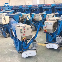 Máquina de Gran Eficiencia para la Preparación de Superficies de Pavimento de Concreto sin Polvo, Granalladora Industrial para Pisos, Eliminación de Marcas Viales