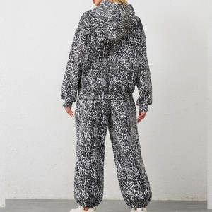 Chándal Deportivo para Mujer, 100% Algodón, Diseño Casual de Invierno, Lavable, Secado Rápido, Estilo Moderno - Product Image 3