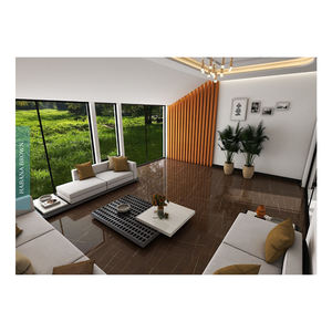 Venta caliente 600*600mm brillante estilo moderno azulejo de piso de porcelana para sala de estar 5mm espesor Interior - Product Image 3