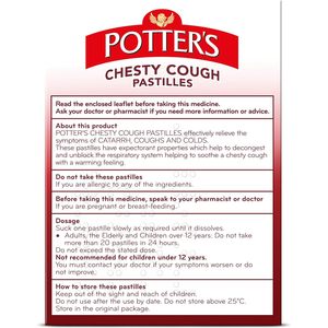 พอตเตอร์ Chesty ไอ Pastilles - Product Image 2