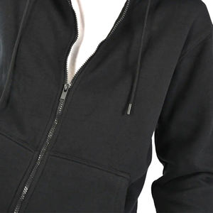 Sudadera con Capucha para Hombre, de Alta Calidad, Corte Regular, 100% Algodón, Felpa de 410 g/m², Gruesa, para Invierno, con Cierre de Cremallera, Color Sólido, Venta Caliente - Product Image 6