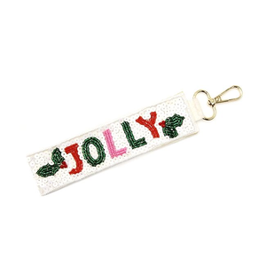 Cuentas de semillas navideñas únicas a granel para proyectos artesanales, llaveros de cuentas coloridos con cuentas de semillas, llaveros únicos personalizados - Product Image 4