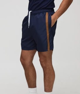 กางเกงขาสั้นวิ่งผ้าฝ้าย100% สำหรับผู้ชายยกน้ำหนักฟิตเนสแห้งเร็วสำหรับวิ่งออกกำลังกายแบบลำลองในฤดูร้อน - Product Image 4