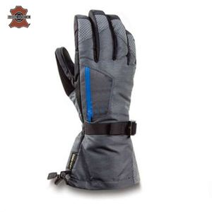 Gants de ski en cuir à doigts complets, antidérapants, imperméables, avec technologie tactile, gants de snowboard d'hiver, isolés et chauds - Product Image 2