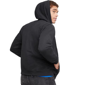 2025 automne hiver nouveau coton lourd de haute qualité Polyester extérieur polaire hommes sweats à capuche zippés - Product Image 1
