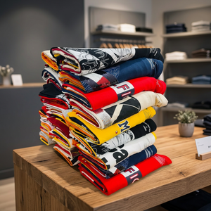 T-shirts décontractés pour hommes à manches courtes 100% coton biologique Motif imprimé lettres Col rond Coupe régulière Tissu tricoté respirant - Product Image 3