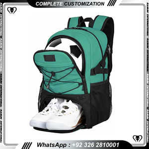 Sac à dos de sport décontracté léger de haute qualité avec fermeture à glissière pour les activités de plein air et le football-Vente en gros - Product Image 2