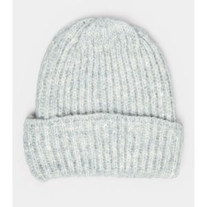 <b>Fleece</b> Lined Ribbed Fold-Up Cuff <b>Beanie</b> Hat Warm Acrylic Blend Unisex Custom Color Options Wholesale Bulk Orders - Product Image 4