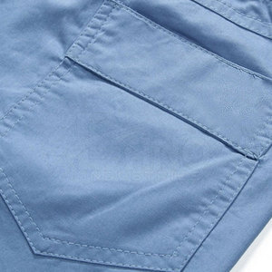 Pantalones Cortos de Lona Casual para Hombre, 100% Algodón, con Logotipo Personalizado, Secado Rápido, Talla Adulto, Fabricados en Pakistán - Product Image 4