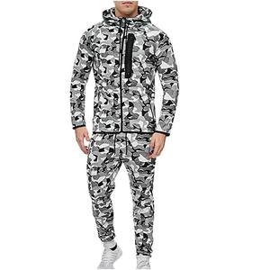 Pull à capuche décontracté pour hommes, de style hivernal, col rond de grande taille, imprimé pour le printemps et l'automne, en polyester/coton - Product Image 6