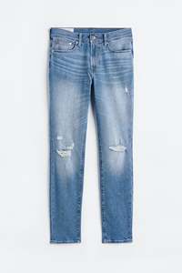 Pantalones Vaqueros de Mezclilla para Hombre, Diseño Personalizado, Corte Ajustado, Nueva Moda, Pantalones Vaqueros Elásticos de Alta Calidad para Hombre, OEM - Product Image 2