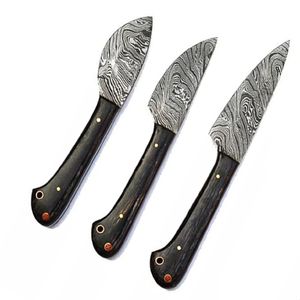 Vente en gros de service personnalisé de qualité supérieure OEM ODM meilleur prix couteau utilitaire de chef de cuisine en acier Damas ensemble de couteaux de cuisine faits à la main - Product Image 4