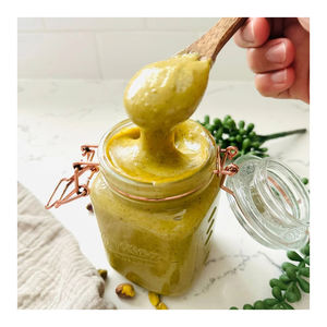 Crema de pistacho cremosa, frutos secos saludables, cobertura de postre, comprar en línea, pedido al por mayor para la venta - Product Image 1