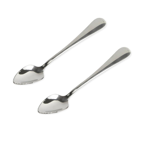 Cuillère à couverts à pamplemousse à bord dentelé en acier inoxydable de qualité supérieure - Product Image 1