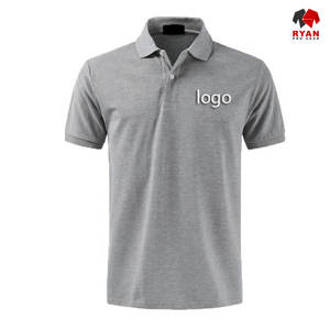 Chemises polo personnalisées pour hommes, tissu anti-froissement, respirant et confortable, avec logo personnalisé, conception ODM - Product Image 2