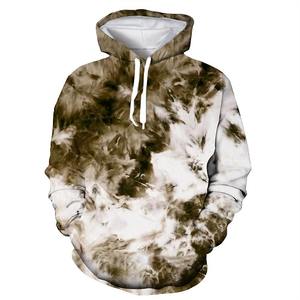 Sudadera con capucha con patrón Tie-Dye de moda para hombres y mujeres Simple otoño manga larga Casual Oversize 3D impreso impermeable ropa deportiva - Product Image 6