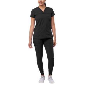 Offre Spéciale – Tenues Médicales Unisexe Personnalisables Anti-Plis en Tissu Polyester Doux Lavable – Blouses d'Infirmière et Uniformes d'Hôpital – Ensembles Jogger - Product Image 4
