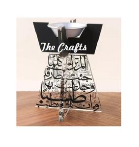 Aluminium Gold Polished <b>Oud</b> Burner Mabkhara Fabulous Design <b>Bakhoor</b> Burner Home And Hotel Fragrance Incense Oil Burner - Product Image 3