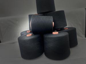 NE 10/1 Open End Blended <b>Yarn</b> for Knitting 60% Cotton/40% Polyester <b>Recycled</b> Material - Product Image 3