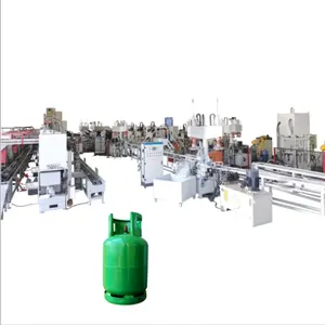 Tam otomatik 6/12/13/15/30kg LPG gaz silindiri üretim hattı makineleri ^