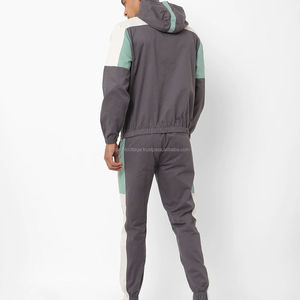 Vente en gros 2024 survêtements brodés pour hommes marque privée pull à manches longues à capuche et bas maigre taille épaisse survêtements OEM - Product Image 2