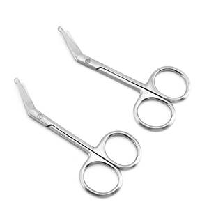 Ciseaux de stomie en acier inoxydable avec lames incurvées Soins de santé médicaux Infirmière Utilisation 14 18 CM Ciseaux de stomie - Product Image 4