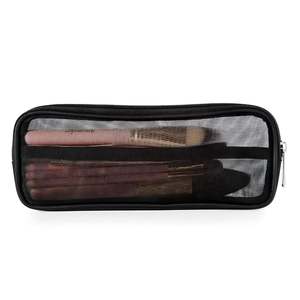 Bolsa de Maquillaje con Diseño Simple Ivy, Bolsa de Cosméticos Portátil de Plástico con Cierre de Cremallera, Porta Brochas de Viaje Elegante - Product Image 6
