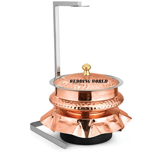 Plato Calentador de Comida de Cobre de Alta Calidad, Diseño Personalizado, Utensilios de Hostelería, Calentador de Alimentos Clásico y Elegante, Plato de Comida de Cobre de Lujo en Oferta - Product Image 5