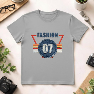 T-Shirt Unisex 100% Cotone 210GSM Stile Casual Taglia 2XL Modello Rose con Stampa Serigrafica DTG Fornitura ODM - Product Image 1