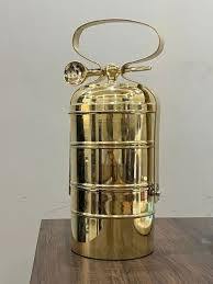 Compra una olla de ghee de latón de primera calidad, diseño tradicional duradero, perfecto para almacenar ghee y mejorar la decoración de tu cocina - Product Image 6