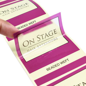 Rollo de pegatinas personalizadas, vinilo adhesivo a prueba de agua, sello de logotipo de marca, pegatina redonda de logotipo comercial para etiquetas cosméticas de embalaje de alimentos - Product Image 4